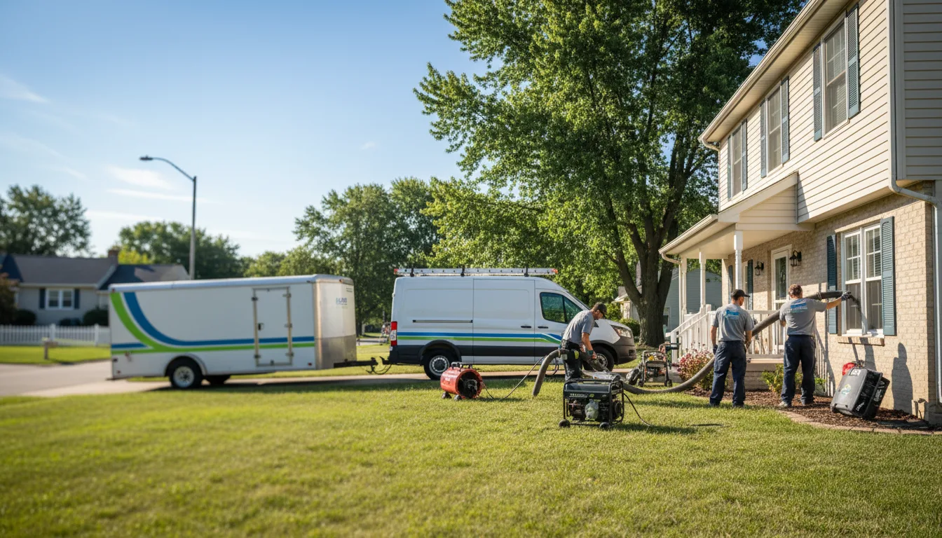 Flooded Basement Restoration And Cleanup With Repair in Mackinac Island, MI near me